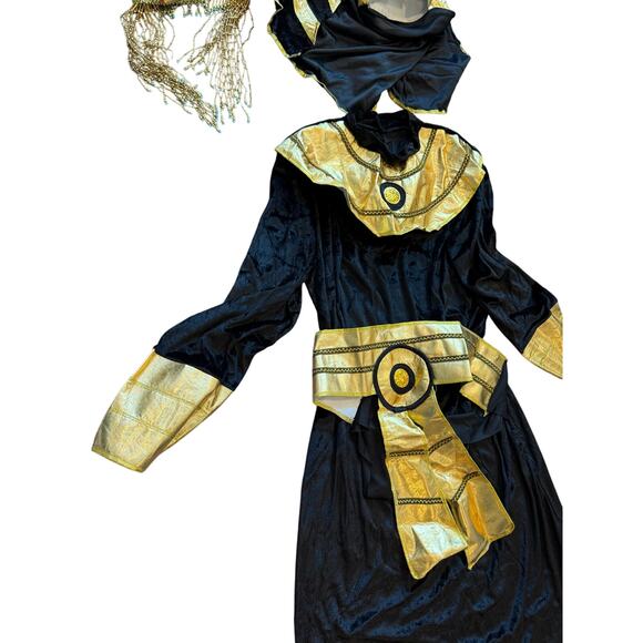 Forum Novelties Men’s XL Egyptian Pharaoh Costume & Matching Cleopatra Headband - Picture 3 of 7